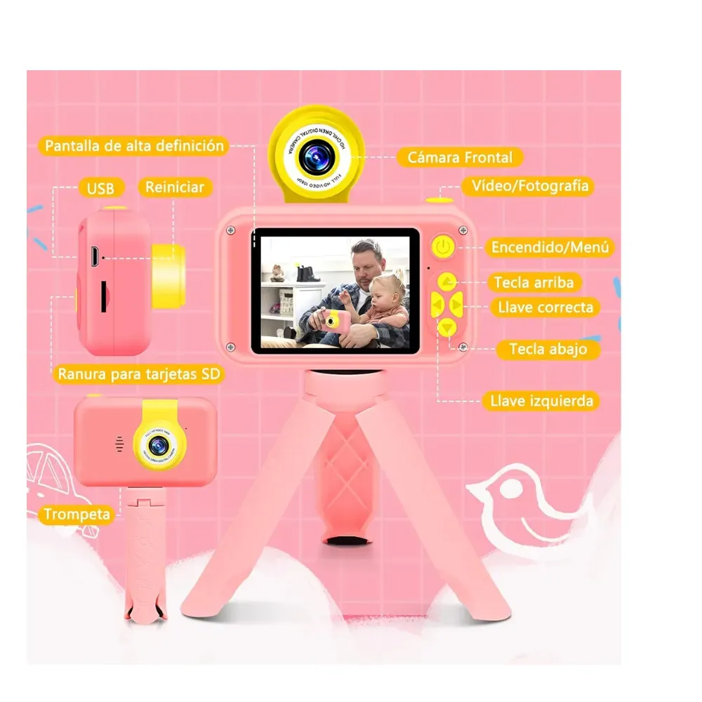 CAMARA NIÑOS + TRIPODE