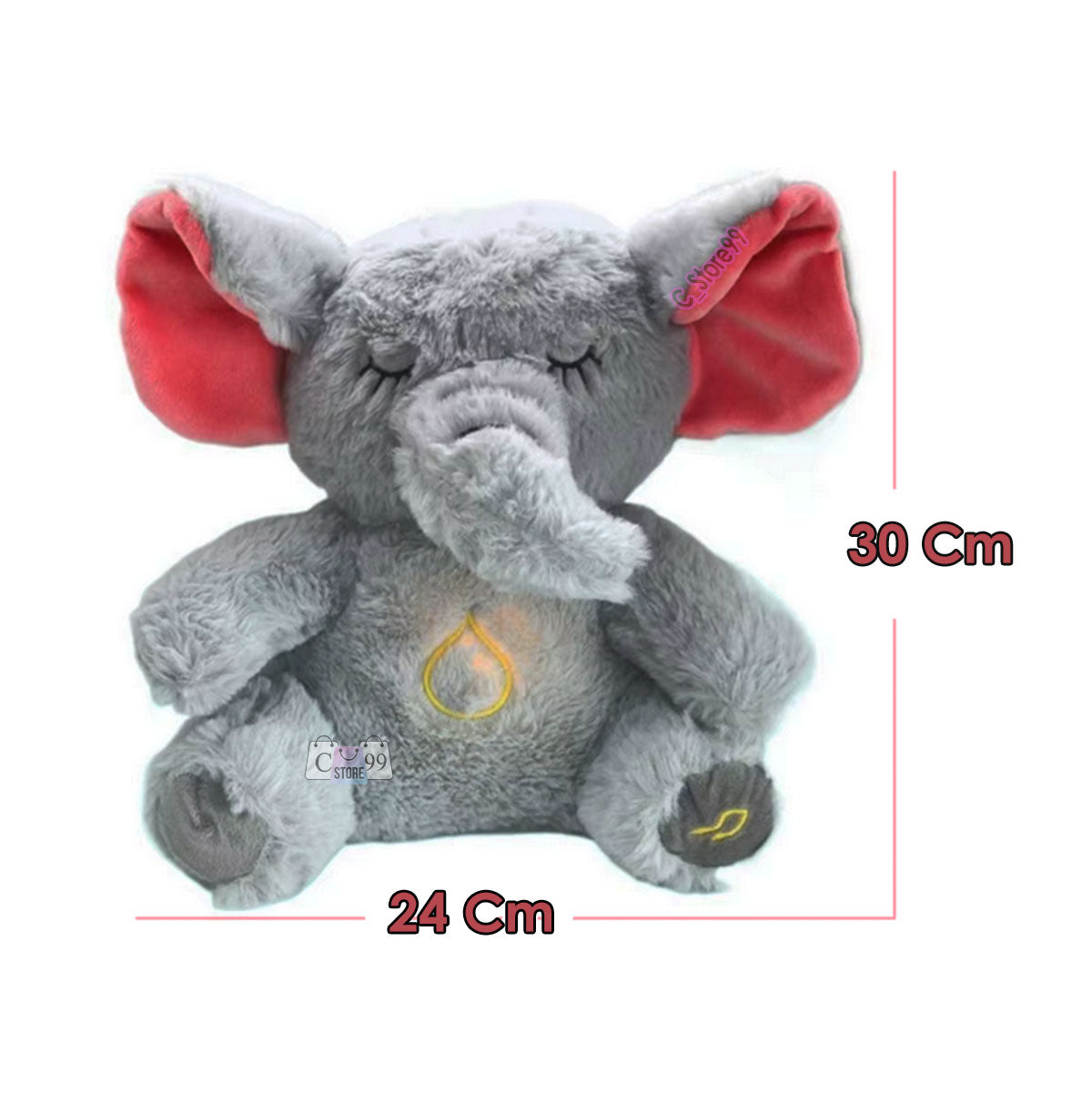 ELEFANTE PELUCHE ANTI ESTRES