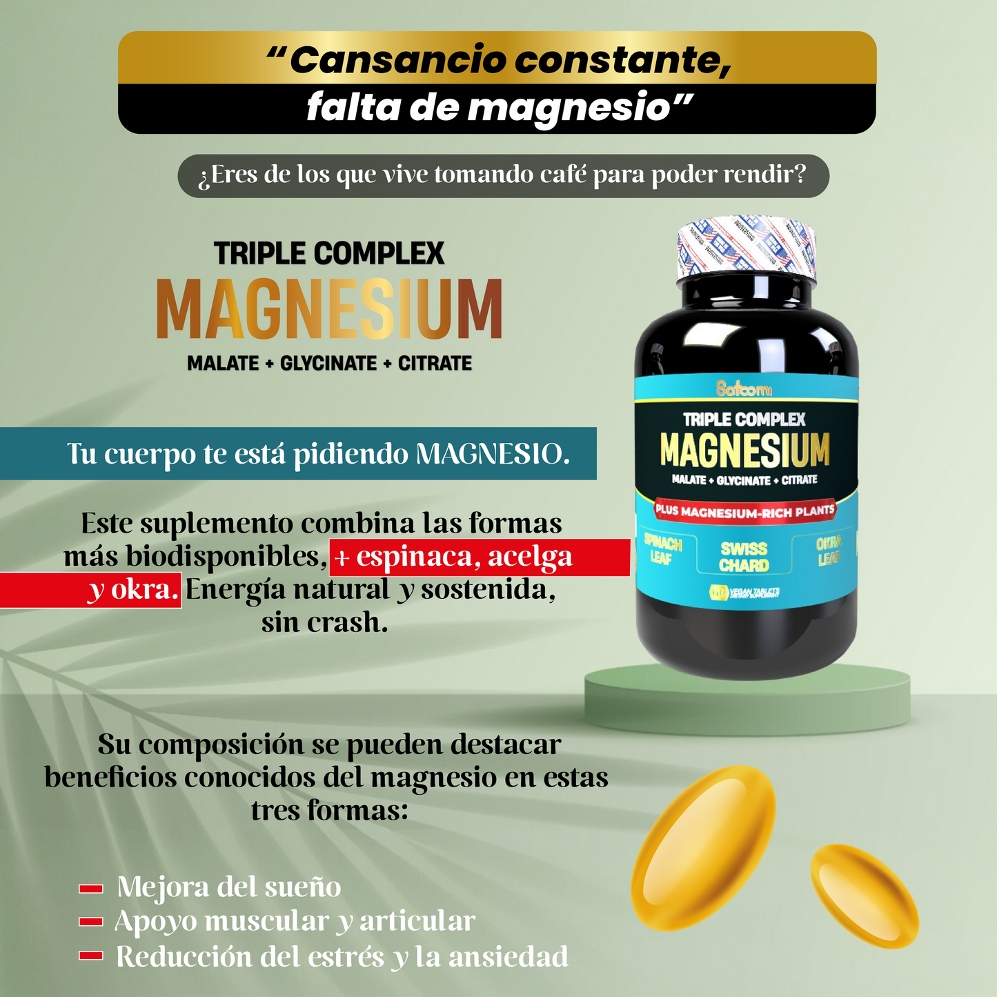CITRATO DE MAGNESIO CON PROTEINA