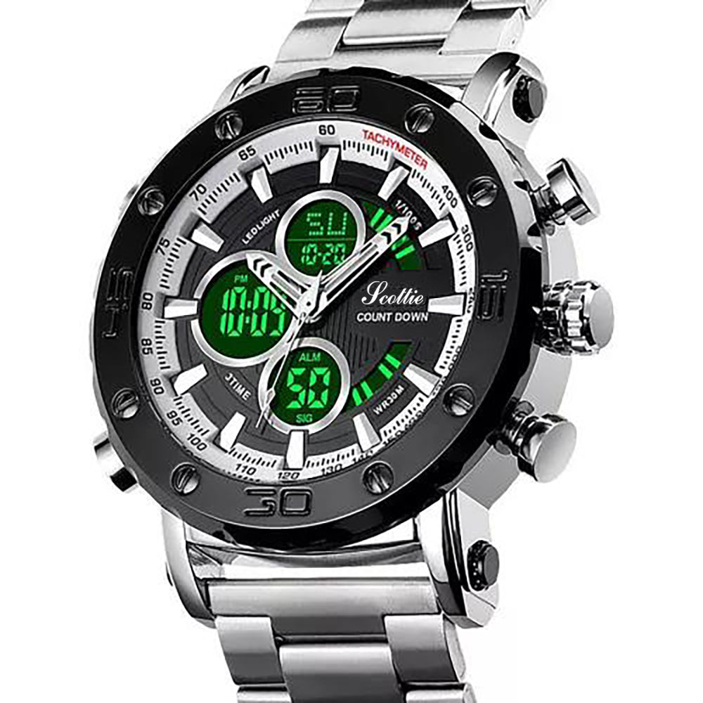RELOJ SCOTTIE 1636 ACERO PARA HOMBRE