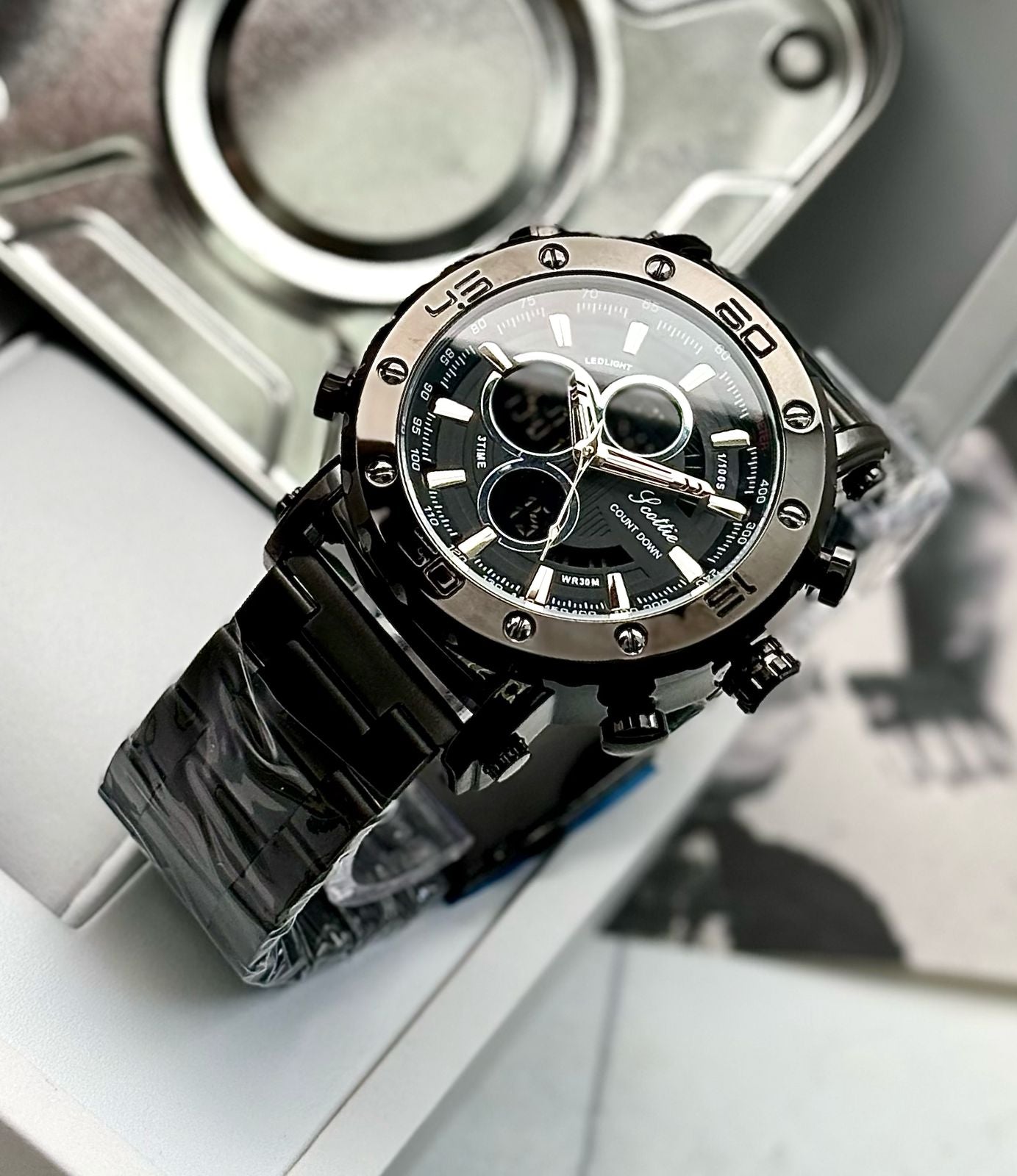 RELOJ SCOTTIE 1636 ACERO PARA HOMBRE